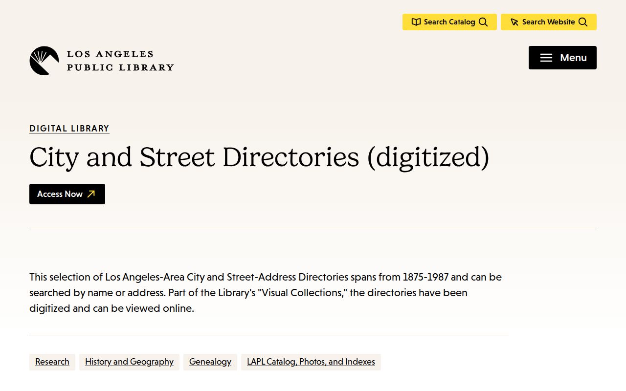 Manhattan Beach people search historical city directories