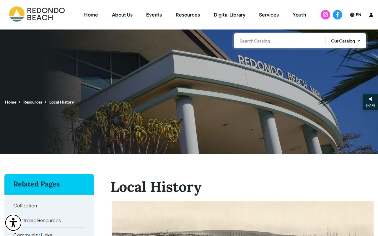 Manhattan Beach people directories in Redondo Beach Library local history holdings
